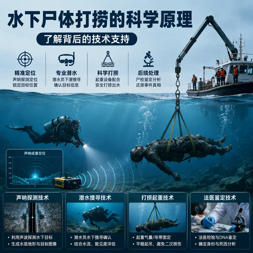 防城港水下尸体打捞的科学原理，了解背后的技术支持